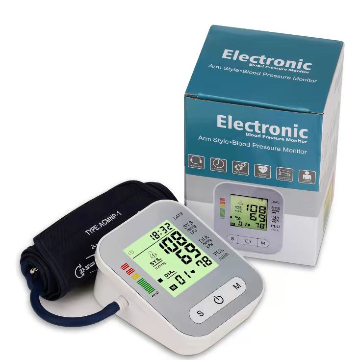 المنزل استخدام الإلكترونية بالجملة الذراع العلوي التلقائي البسيطة USB الذكية مراقبة ضغط الدم المحمولة