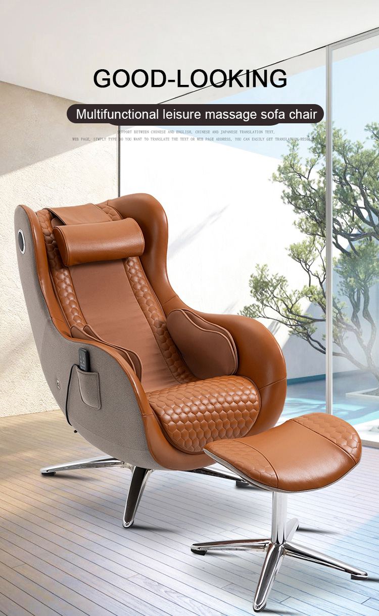 تصميم جديد محمول ثلاثي الأبعاد SL Track متعدد الأغراض للاستجمام كرسي مساج منزلي مكتب استخدام أريكة واحدة متحركة كرسي مساج للاسترخاء